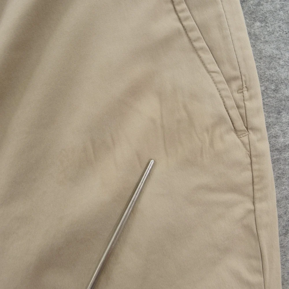 Birddogs Boom Boomstick Pants Beige Chino Flat Front Golf Mid Rise
